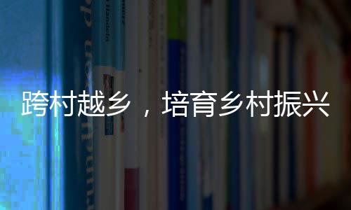 【】跨村越乡&rdquo;7年前